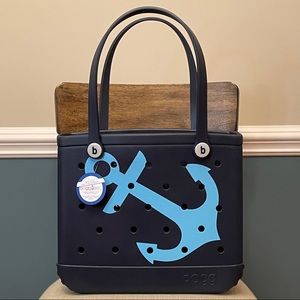 NWT Baby Bogg Bag - Navy Anchor Print